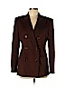 Max Mara 100% Wool Brown Wool Blazer Size 10 - photo 1