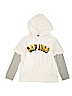 Gap Kids 100% Cotton White Pullover Hoodie Size M (kids) - photo 1