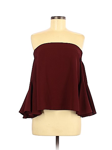 Topshop Long Sleeve Blouse (view 1)