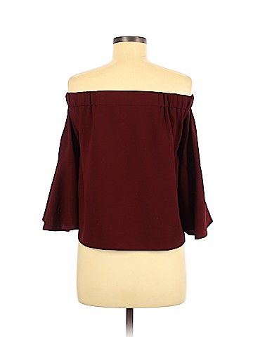 Topshop Long Sleeve Blouse (view 2)
