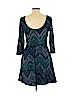 Lily Rose Blue Casual Dress Size L - photo 2