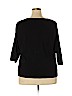 St. John's Bay 100% Cotton Black 3/4 Sleeve T-Shirt Size 2X - photo 2