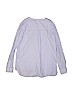 Gap Kids 100% Cotton Blue Long Sleeve Blouse Size 10 - photo 2