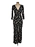 American Eagle Outfitters 100% Viscose Black Jumpsuit Size L - photo 2