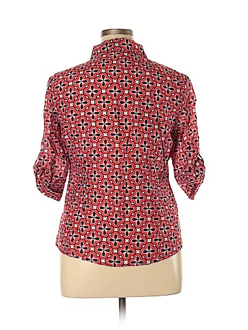 Ann Taylor LOFT Outlet 3/4 Sleeve Blouse (view 2)