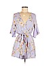 Assorted Brands 100% Rayon Purple Romper Size M - photo 1