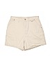 Bill Blass Jeans 100% Cotton Ivory Khaki Shorts Size 8 - photo 1