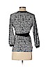 Olian Black 3/4 Sleeve Blouse Size S - photo 2