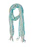 Unbranded 100% Polyester Solid Teal Scarf One size - photo 1