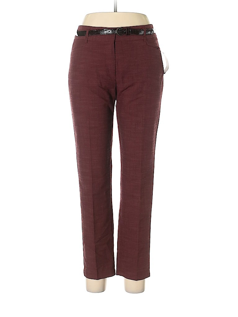 NYCC Maroon Burgundy Dress Pants Size 10 - 73% off | thredUP