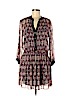 Club Monaco 100% Silk Burgundy Casual Dress Size 6 - photo 1