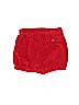 Baby Boden 100% Cotton Solid Red Shorts Size 3 - 4 - photo 2