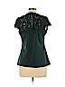 H&M Green Short Sleeve Blouse Size L - photo 2
