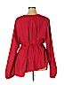 Project Runway Red Long Sleeve Blouse Size XL - photo 2