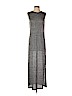 T by Alexander Wang 100% Linen Gray Casual Dress Size XS - photo 1