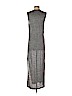 T by Alexander Wang 100% Linen Gray Casual Dress Size XS - photo 2