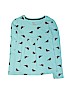 Gap Kids 100% Cotton Print Blue Long Sleeve T-Shirt Size M (kids) - photo 1