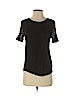 Ann Taylor LOFT Black Short Sleeve Top Size S (petite) - photo 1