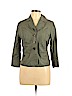 Odille 100% Cotton Green Jacket Size 10 - photo 1