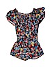 Ella Moss 100% Rayon Black Romper Size 12 - photo 1
