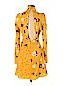 Self-Portrait Yellow Casual Dress Size 2 - photo 2