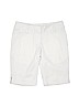 Adidas 100% Polyester Ivory Athletic Shorts Size 2 - photo 1