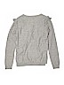 Cat & Jack Solid Gray Pullover Sweater Size 14 - 16 - photo 2