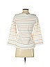 Club Monaco 100% Cotton Tan 3/4 Sleeve Top Size XS - photo 2