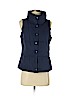 Forever 21 100% Polyester Blue Vest Size S - photo 1