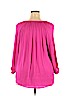 Jennifer Lopez 100% Polyester Pink 3/4 Sleeve Blouse Size 2X - photo 2