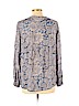 Lucky Brand Blue Long Sleeve Blouse Size L - photo 2
