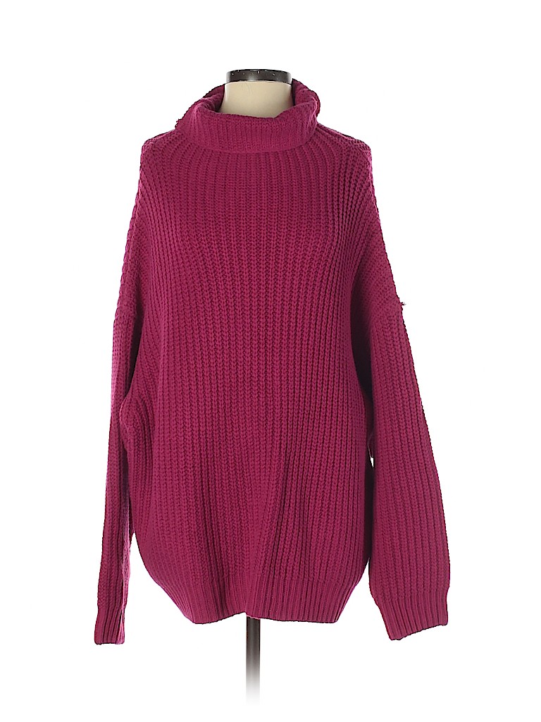Free People Pink Pullover Sweater Size S - photo 1