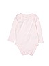 Baby Gap 100% Cotton Pink Long Sleeve Onesie Size 6-12 mo - photo 1
