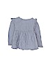 Baby Gap 100% Cotton Blue Long Sleeve Blouse Size 6-12 mo - photo 2