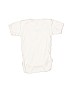 Two Feet Ahead 100% Cotton White Short Sleeve Onesie 3-6 MO / 6 MO - photo 2