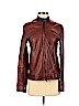 Reed Krakoff 100% Lambskin Brown Leather Jacket Size 4 - photo 1