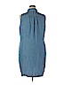 Soma 100% Tencel Lyocell Blue Casual Dress Size XXL - photo 2