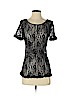 Express Black Short Sleeve Blouse Size S (petite) - photo 1