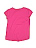 Lands' End 100% Cotton Solid Pink Short Sleeve T-Shirt Size M (youth) - photo 2