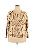 Lucky Brand Brown Cardigan Size 3X - photo 1