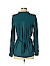 Double Zero 100% Polyester Green Long Sleeve Blouse Size S - photo 2