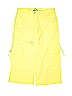 Laura Biagiotti 100% Cotton Yellow Cargo Pants Size 14 - photo 1