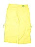 Laura Biagiotti 100% Cotton Yellow Cargo Pants Size 14 - photo 2