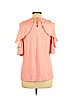 MICHAEL Michael Kors Pink 3/4 Sleeve Top Size L - photo 2