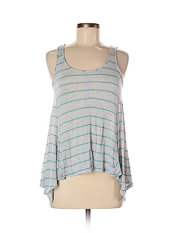 Aqua Sleeveless Top (view 1)