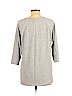SONOMA life + style Gray 3/4 Sleeve Top Size L - photo 2