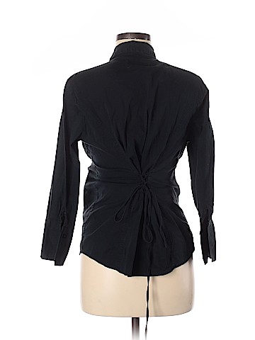 Duo Maternity 3/4 Sleeve Button-Down Shirt (view 2)