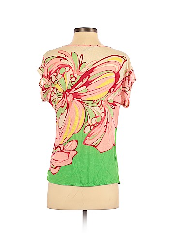 Elie Tahari Short Sleeve Blouse (view 2)