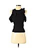 A.L.C. Black Short Sleeve Top Size S - photo 1