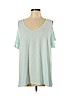 SO Blue Short Sleeve Top Size L - photo 1